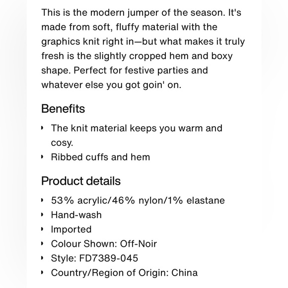 NWT - Nike Air Jordan Flight Heritage Loose Fit Sweater - Men XL / Women XXL - Picture 11 of 11